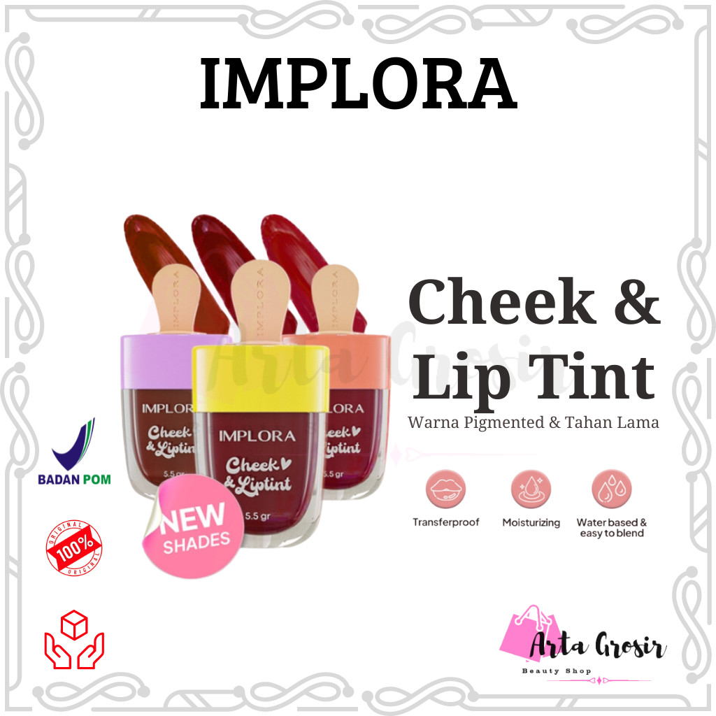 Implora Cheek and Lip Tint BPOM