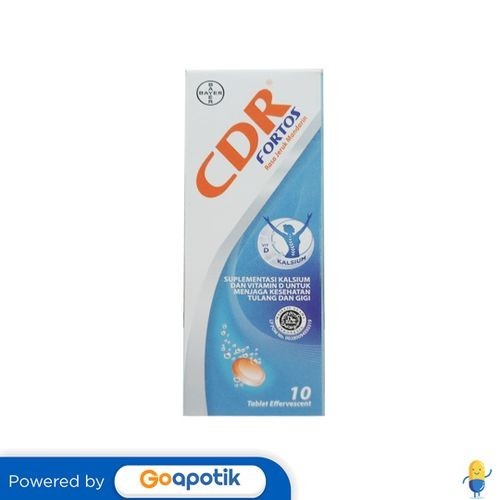 Cdr Fortos Effervescent 10 Tablet