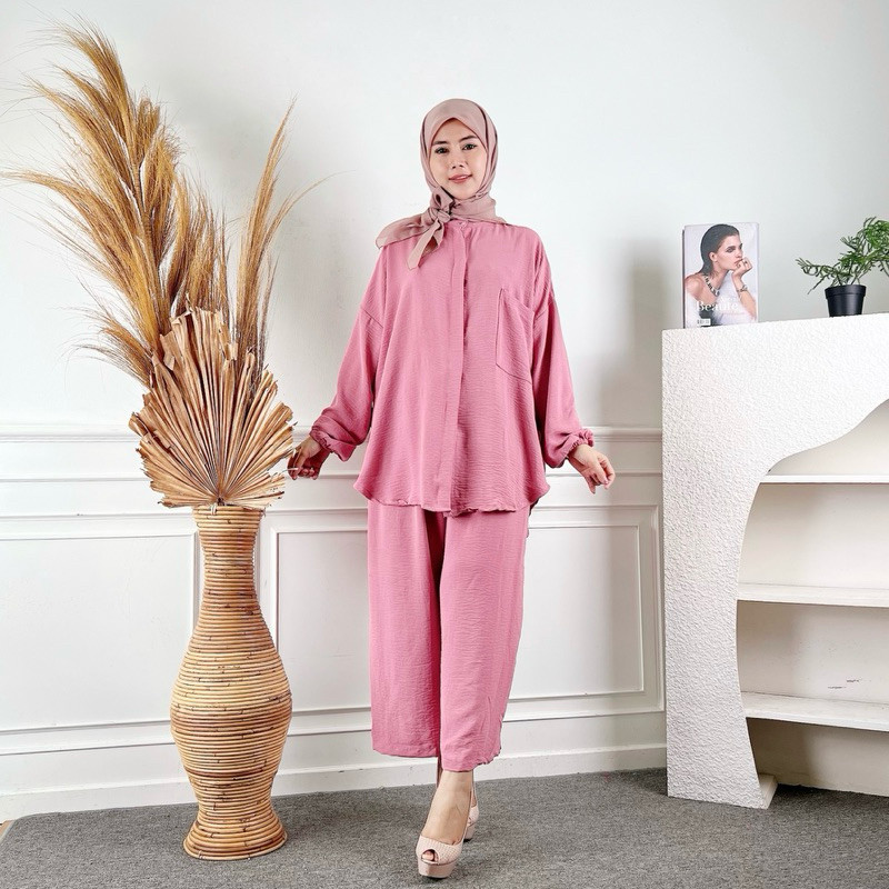 One Set Camelia CRINCLE