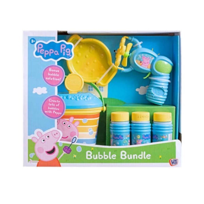 Peppa Pig Bubble Bundle Mainan Balon Gelembung Sabun