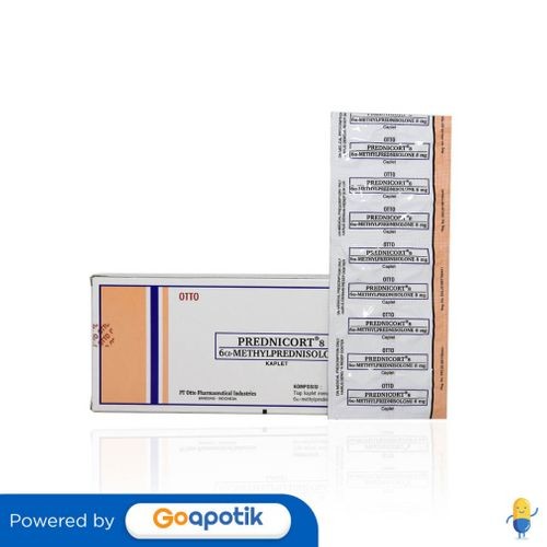 Prednicort 8 Mg Box 50 Tablet