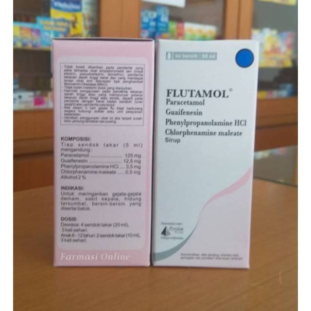 flutamol sirup 60 ml - ALF06