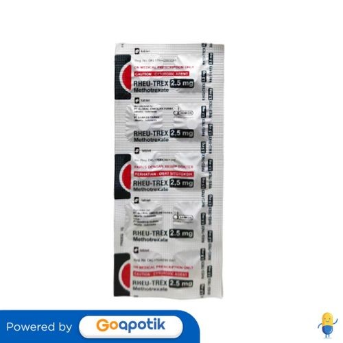Rheu-Trex 2.5 Mg Strip 10 Tablet