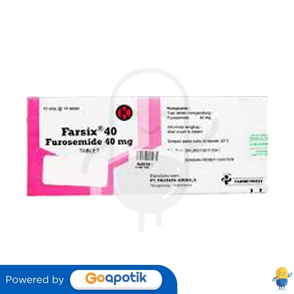 Farsix 40 Mg Box 100 Tablet