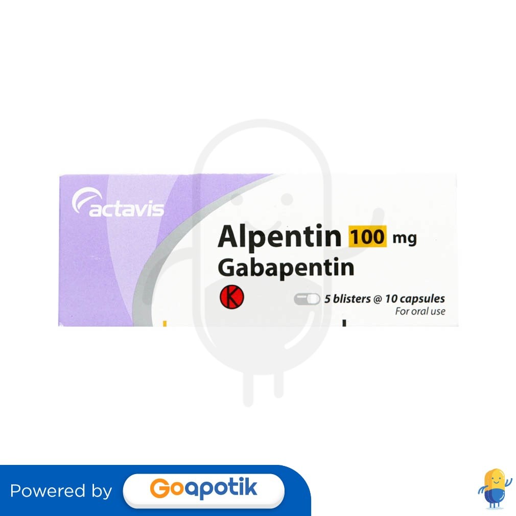 Alpentin 100 Mg Box 50 Tablet