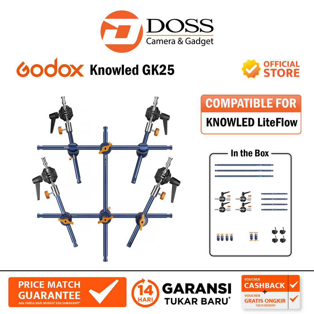 Godox Knowled GK25 Multi Reflector Array Grip Kit for Liteflow