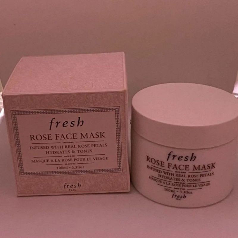 preloved Fresh rose face mask
