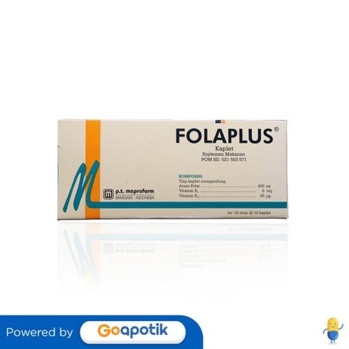 Folaplus Box Isi 100 Kaplet