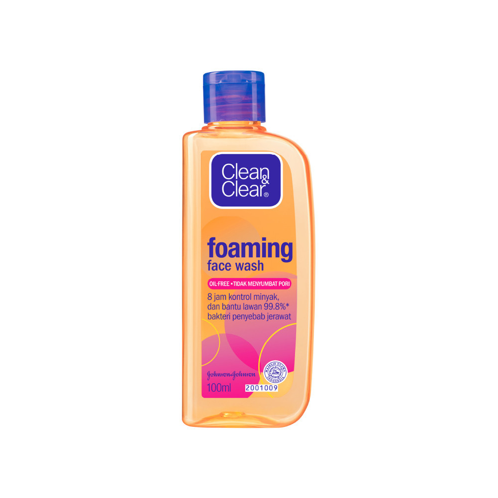 CLEAN & CLEAR FACE WASH 50ML - 100ML
