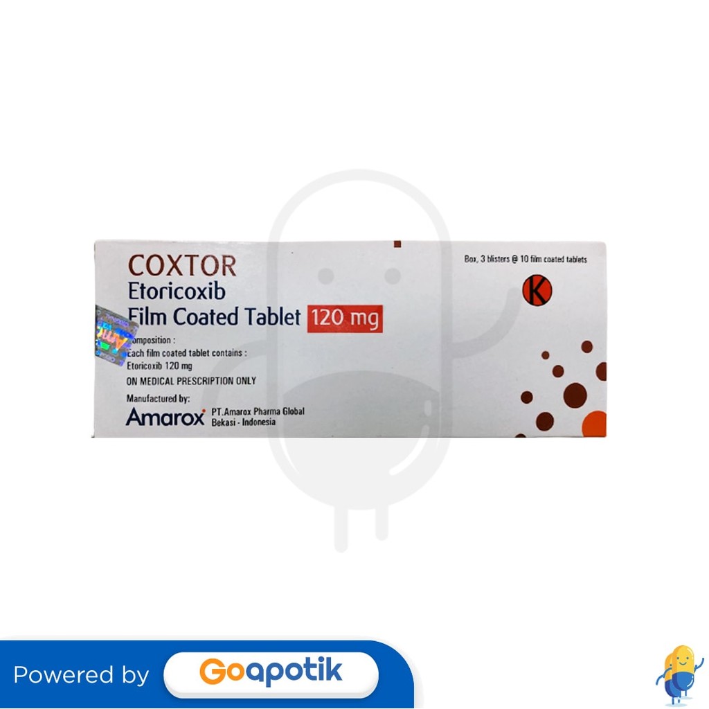 Coxtor 120 Mg Box 30 Tablet