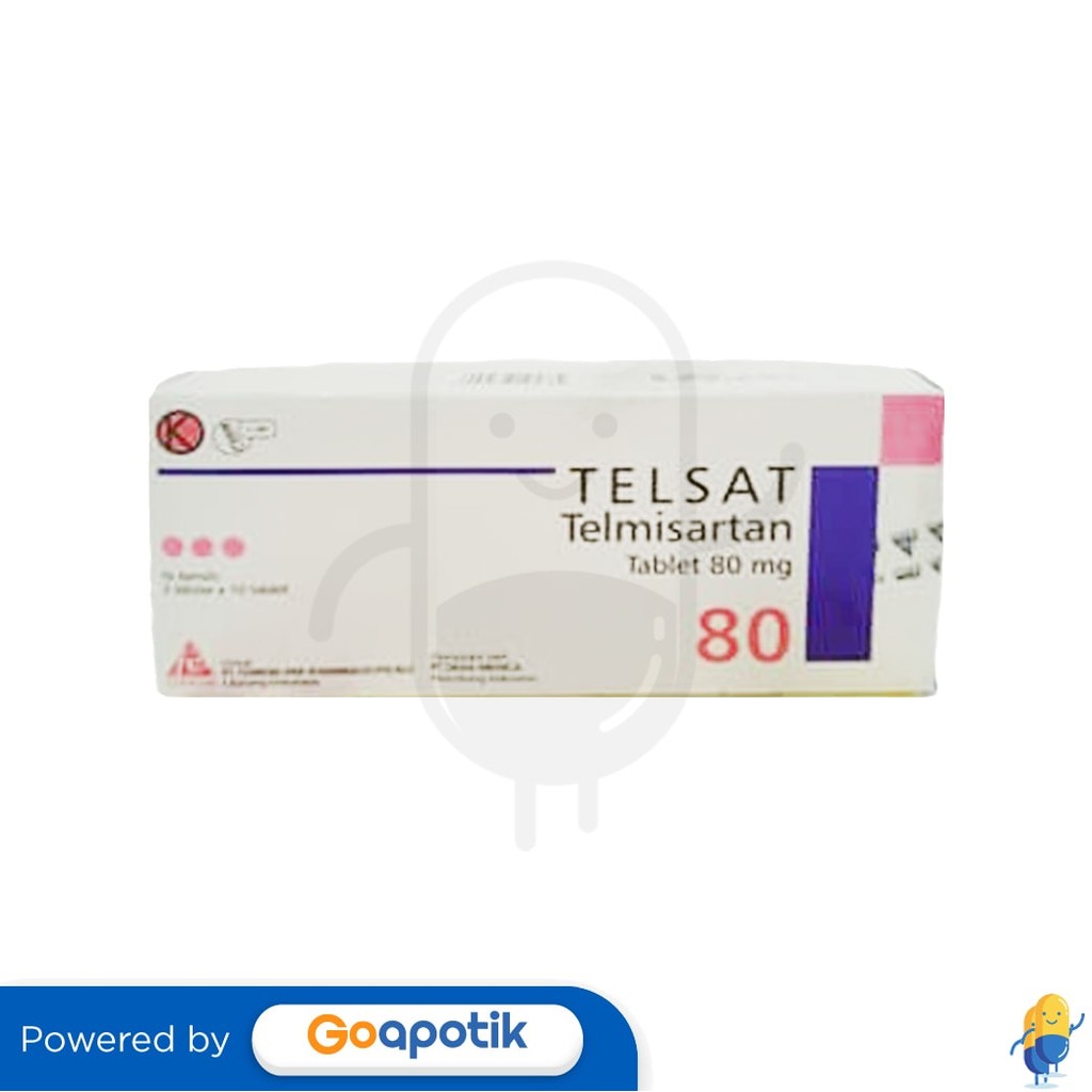 Telsat 80 Mg Box 20 Tablet