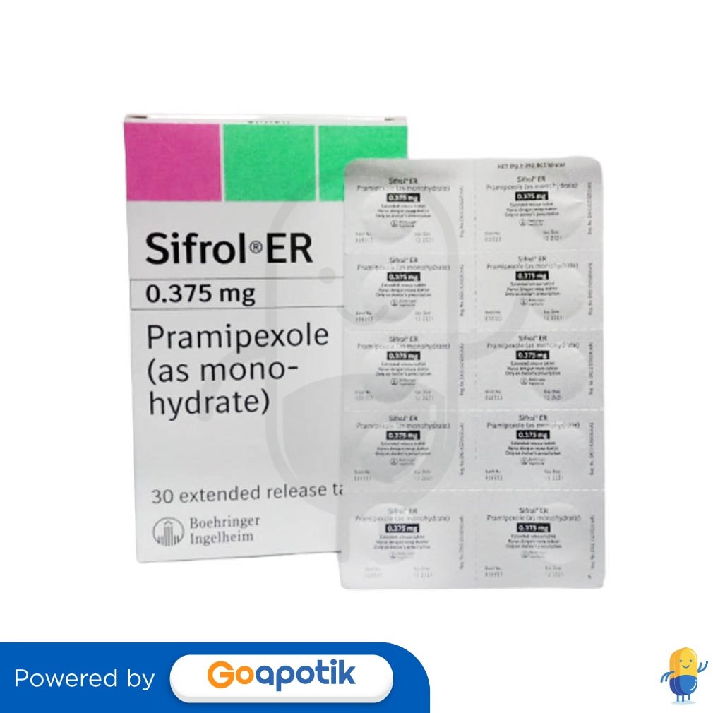 Sifrol Er 0.375 Mg Box 30 Tablet
