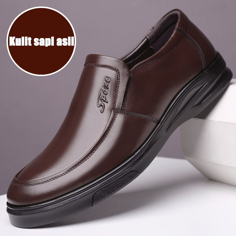 Spora Sepatu Kulit Sapi Asli