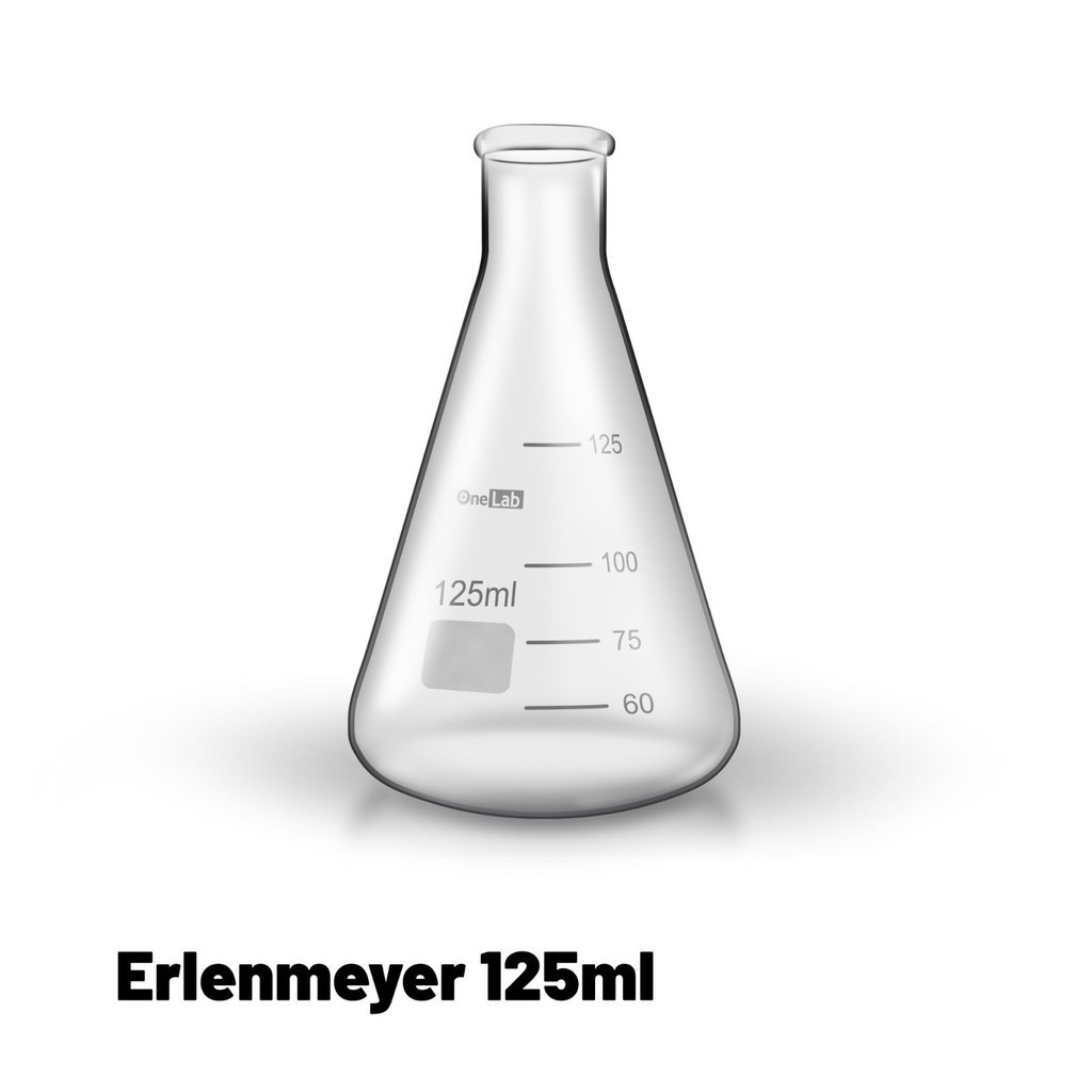 Erlenmeyer Erlemeyer Flask 125 Ml OneLab OT