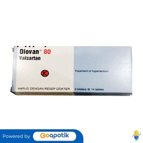 Diovan 80 Mg Box 28 Tablet