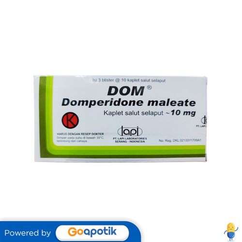 Dom 10 Mg Box Isi 30 Tablet