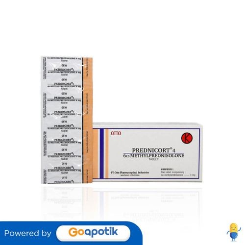 Prednicort 4 Mg Box 50 Tablet