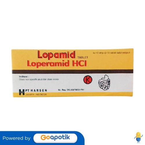 Lopamid 2 Mg Box 100 Tablet
