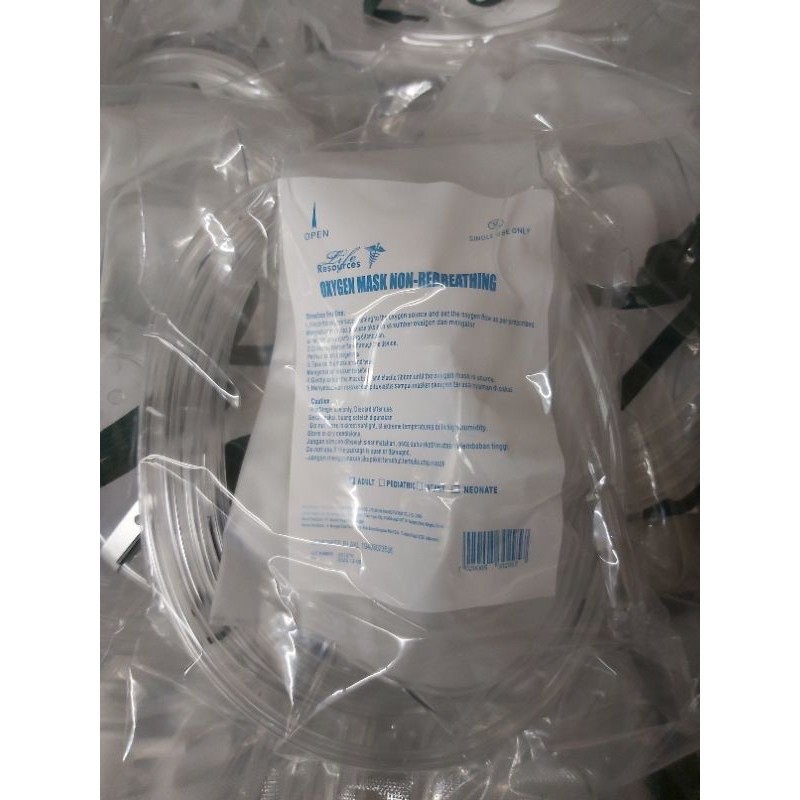 masker non rebreating reaources