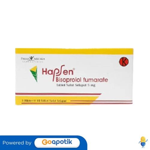Hapsen 5 Mg Box 30 Tablet