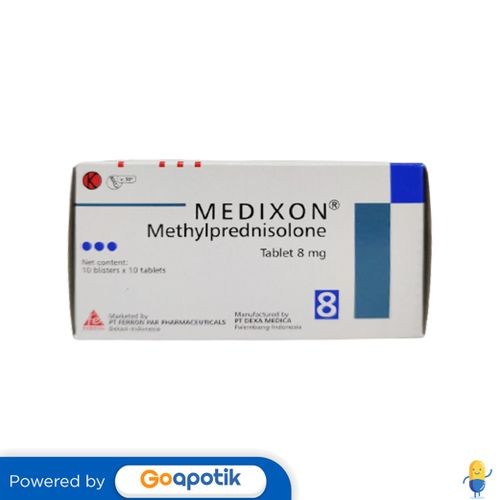 Medixon 8 Mg Box 100 Tablet