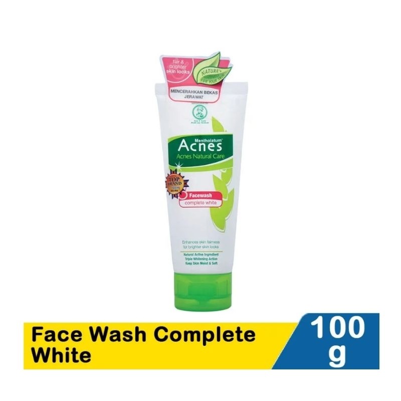 Acnes Face Wash Complete White 100gr