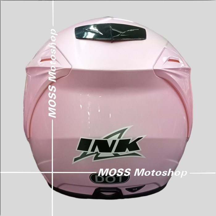 RK Helm INK Dynamic Solid Sakura Pink Halfface Original