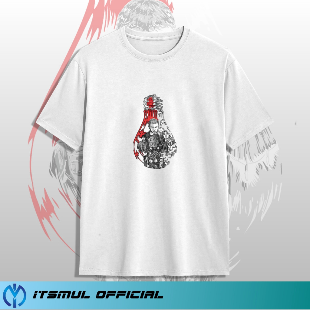 Kaos Anime Katun Combed Premium D25