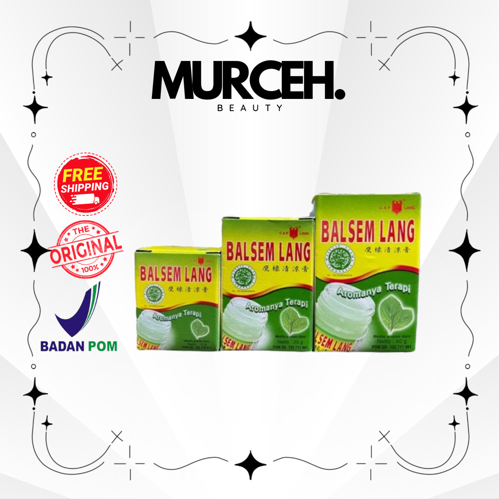 [MURCEH] CAP LANG BALSEM 10GR / 20GR / 40GR