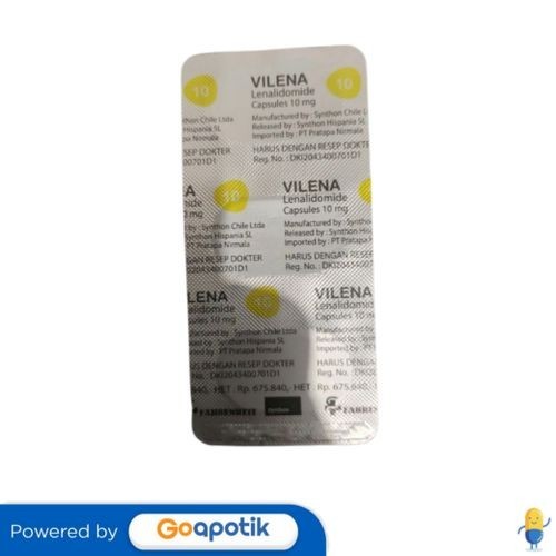 Vilena 10 Mg Strip 3 Kapsul