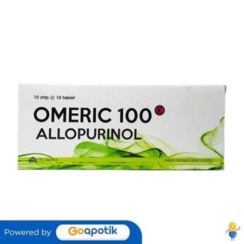 Omeric 100 Mg Box 100 Tablet
