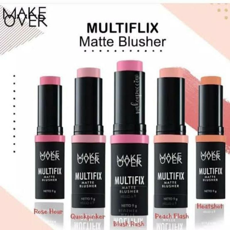 MAKE OVER MULTIFIX MATTE BLUSHER