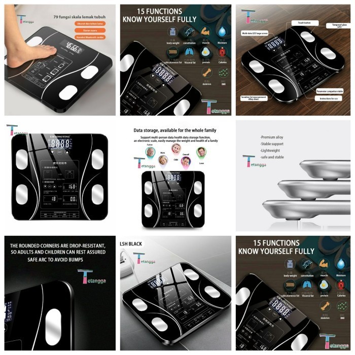 Timbangan badan digital pintar