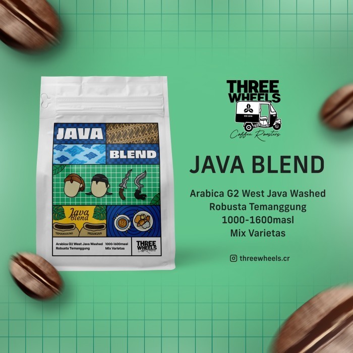 House Blend Kopi Susu Java Blend Arabika 50% Robusta 50%
