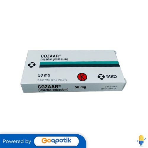 Cozaar 50 Mg Box 30 Tablet