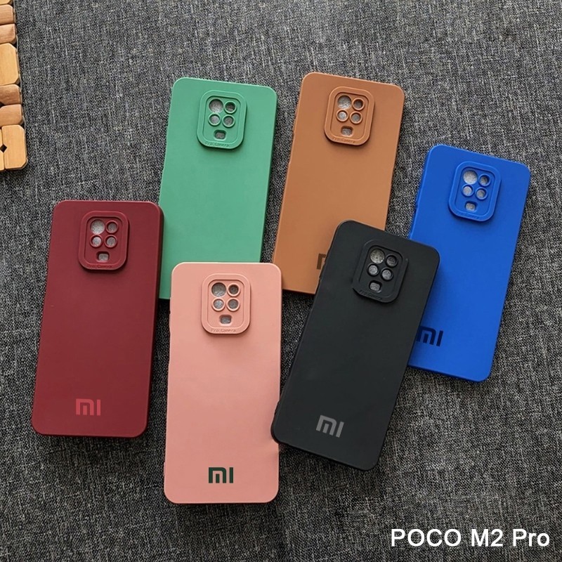 Softcase POCO M2 Pro Case 3D Pro Camera Gel Silika Casing -iStore