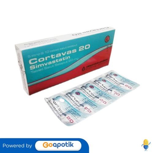Cortavas 20 Mg Box 50 Tablet