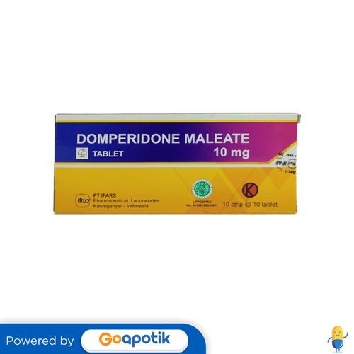 Domperidone Ifars 10 Mg Box 100 Tablet