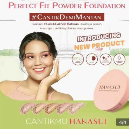 - Hanasui Perfect Fit Powder Foundation