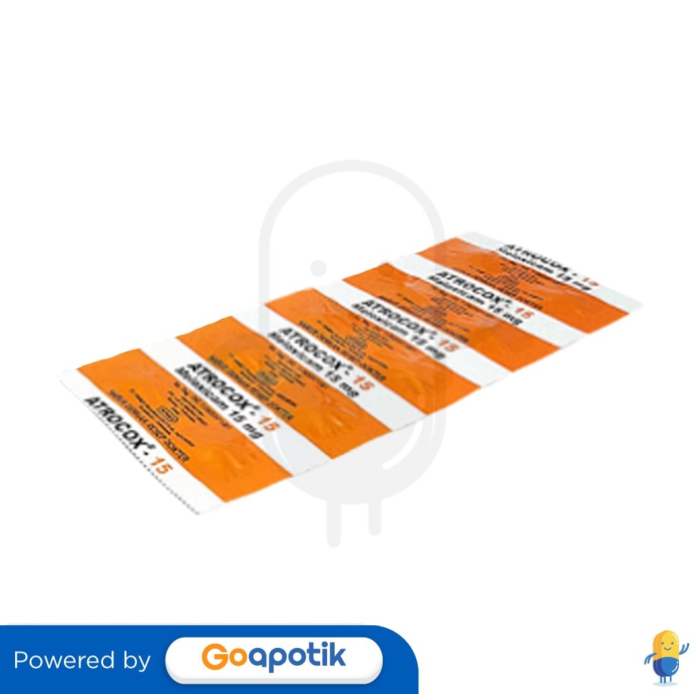 Atrocox 15 Mg Strip 10 Tablet