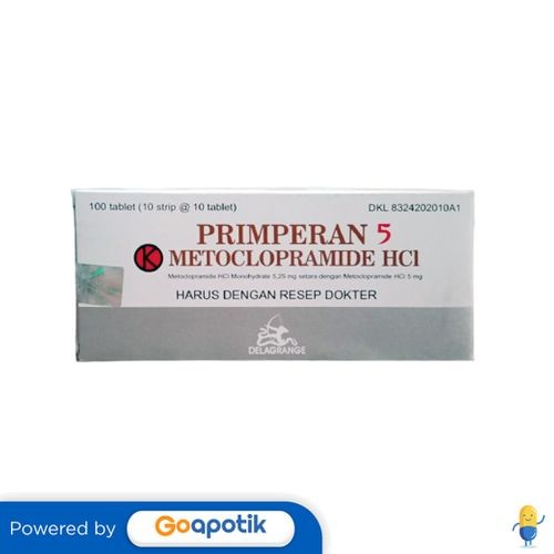 Primperan 5 Mg Box 100 Tablet