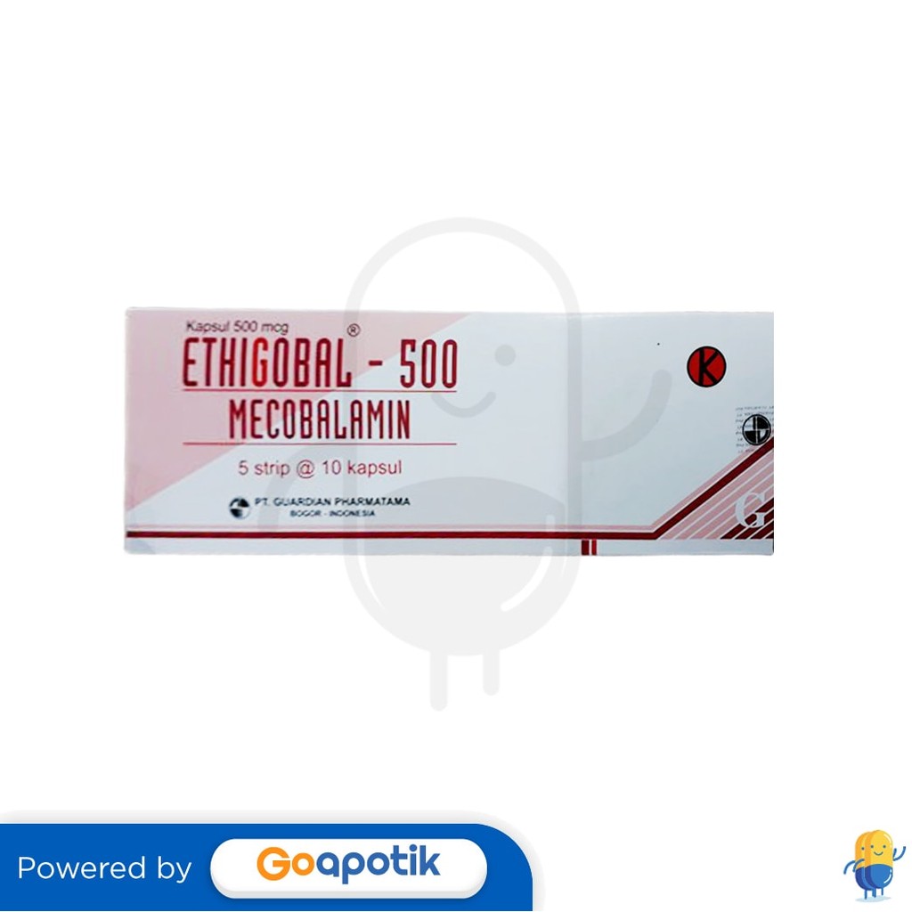 Ethigobal 500 Mcg Box 50 Kapsul