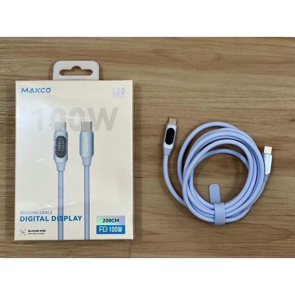 Maxco Silicone Kabel MS06CC TYPE C TO TYPE C