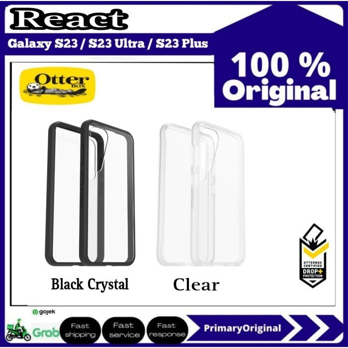 Casing Samsung Galaxy S23 Ultra Plus OtterBox React Case