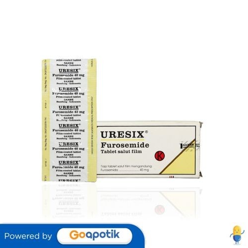 Uresix 40 Mg Box 100 Tablet