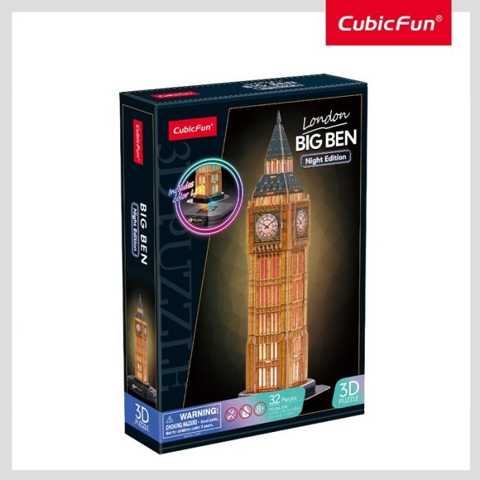 Cubicfun 3D Puzzle Big Ben Night Edition