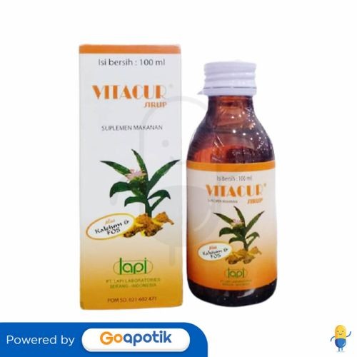 Vitacur Syrup Isi 100 Ml Botol