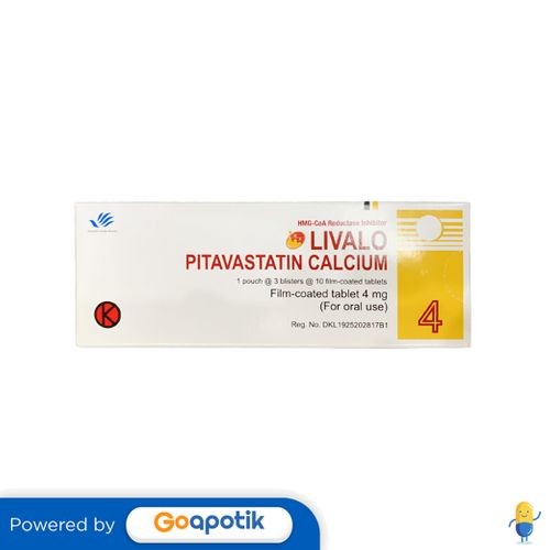 Livalo 4 Mg Box 30 Tablet