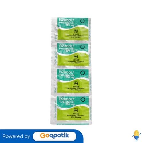 Fasidol 500 Mg Strip 10 Kaplet