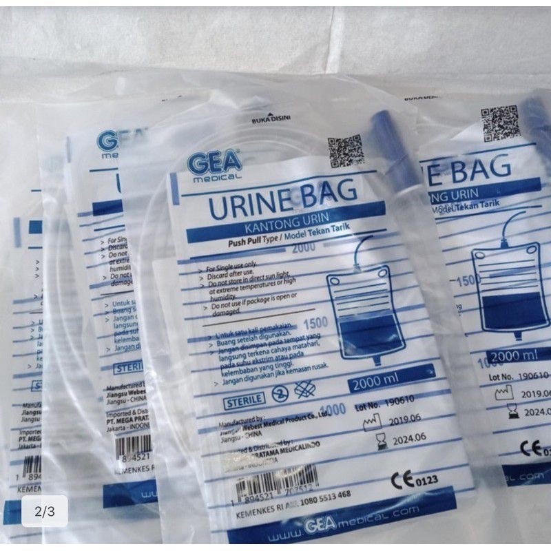 urine bag gea 1 pcs